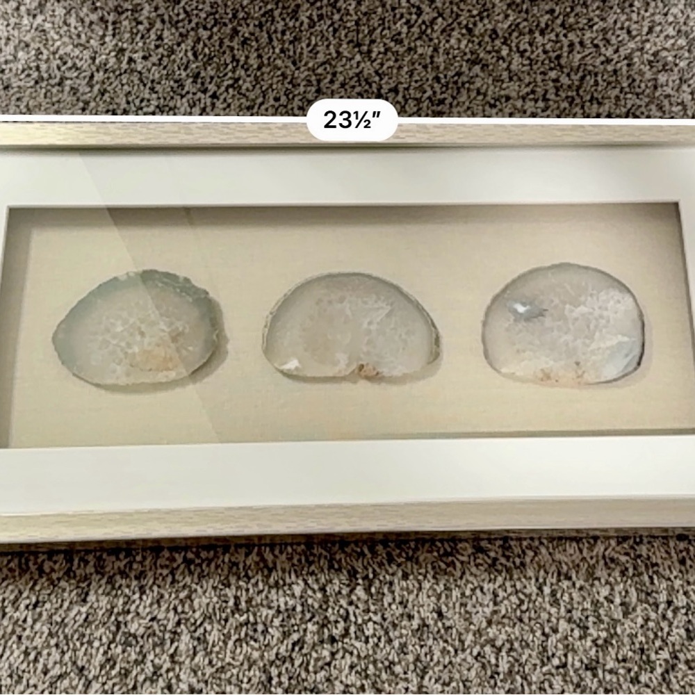 Framed Geode Wall Art